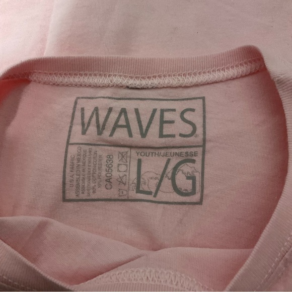 Maple Leafs Pink Tee Youth Size L NWOT - Picture 5 of 6